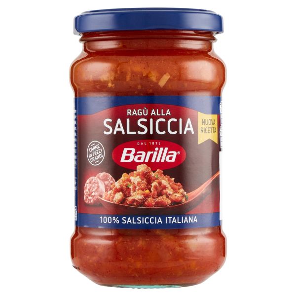 Соус томатний м’ясний з італійською ковбаскою "BARILLA" Ragù di Salsiccia, 300g (8 шт/ящ)
