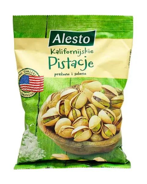 Фісташки Каліфорнійські солоні "Alesto", 250г (40 шт/ящ)