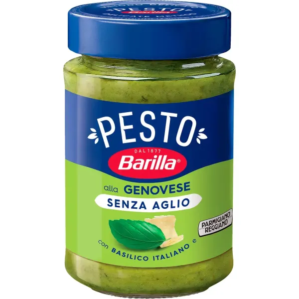 Соус песто "BARILLA" Pesto Genovese без часнику, 190g (12 шт/ящ)