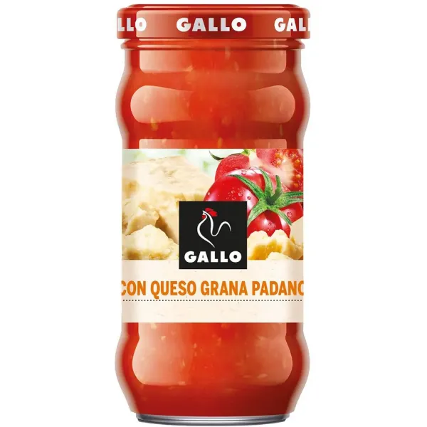 Соус томатний з сиром Грана Падано "Gallo" Salsa Grana Padano, 350г (8 шт/ящ)
