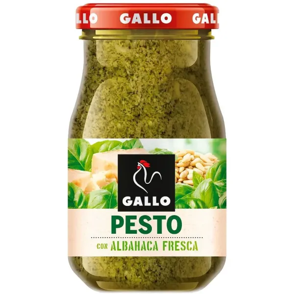 Соус Песто "Gallo" Salsa Pesto на основі базиліку, 190г (12 шт/ящ)