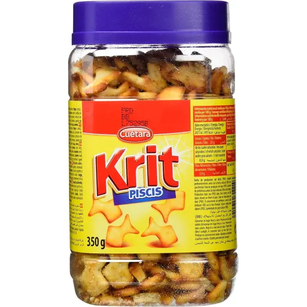 Печиво "Cuetara" Krit Piscis крекер, 350г (12 шт/ящ)