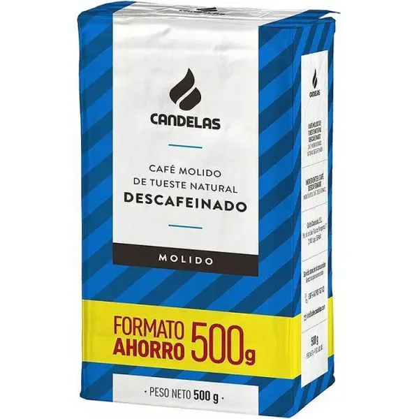 Кава мелена без кофеїну "Candelas" Essential Descafeinado, 500г (12 шт/ящ)