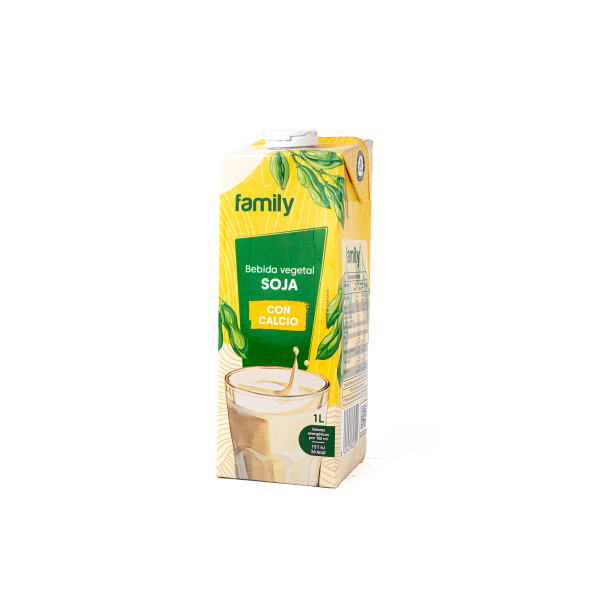 Напій рослинний "Family" Soya соєвий з кальцієм, 1л (6 шт/ящ)