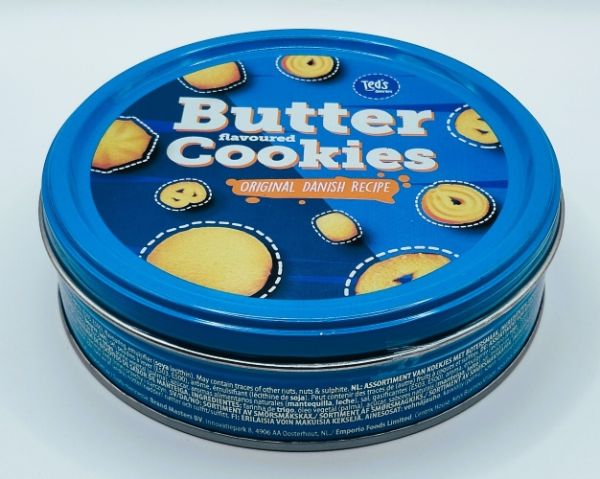 Печиво пісочне "Ted's" Butter Cookies, 114 g (20 шт/ящ)