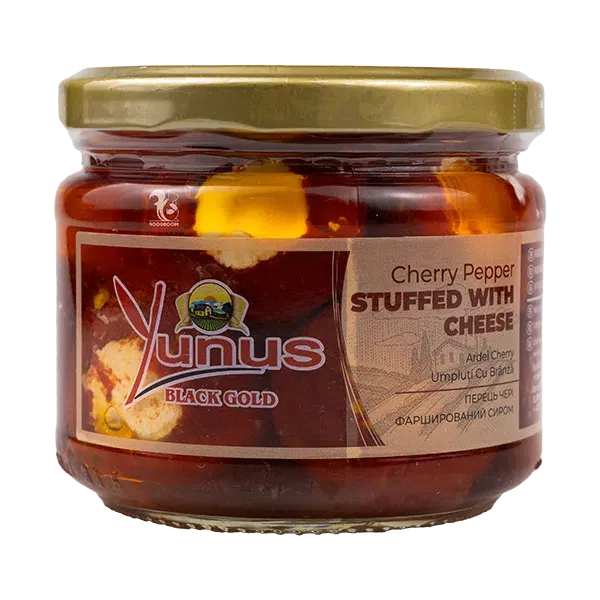 Перець чері "Yunus" фарширований крем-сиром, 290г (12 шт/ящ)