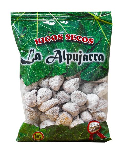 Інжир сушений натуральний "La Alpujarra" Higos Secos 500г, Іспанія (24 шт/ящ)