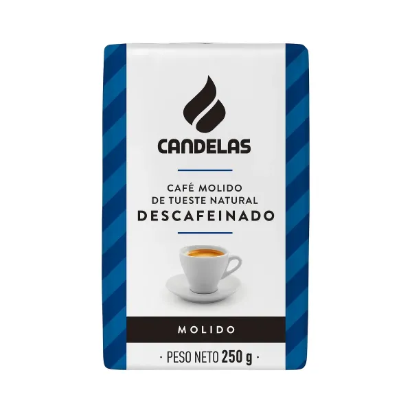Кава мелена без кофеїну "Candelas" Essential Descafeinado, 250г (16 шт/ящ)
