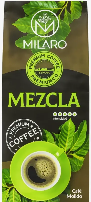 Кава мелена "Milaro" Mezcla, 250г (12 шт/ящ)