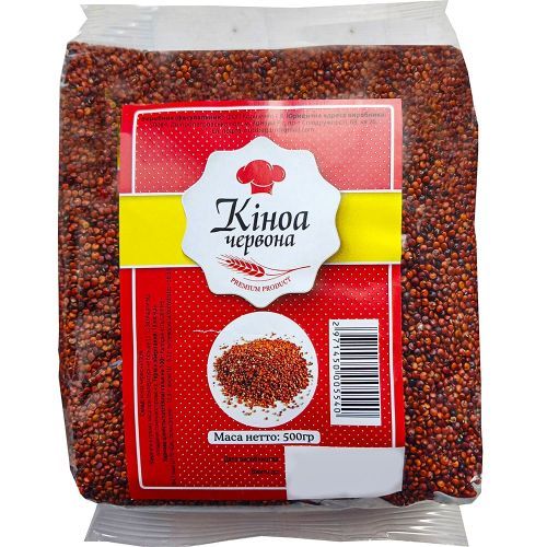 Крупа Кіноа червона, 500г (14 шт/ящ)