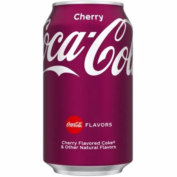 Напій газований "Coca Cola" Cherry зі смаком вишні, 330ml (24 шт/ящ)