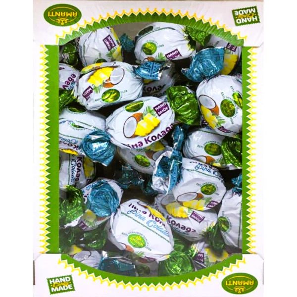 Цукерки в шоколаді "Amanti" Піна Колада, 1 кг (6 шт/ящ)