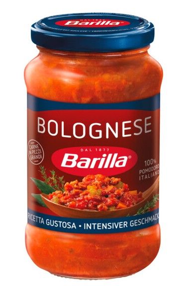 Соус "BARILLA" Bolognese для приготування класичного італійського болоньєзе, 400g (8 шт/ящ)