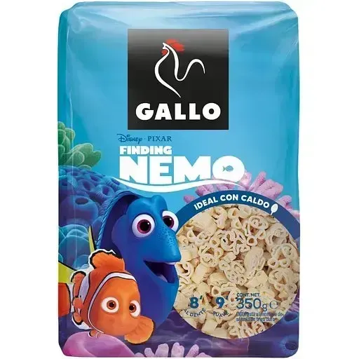 Макаронні вироби "Gallo" Disney Nemo, 350г (12 шт/ящ)