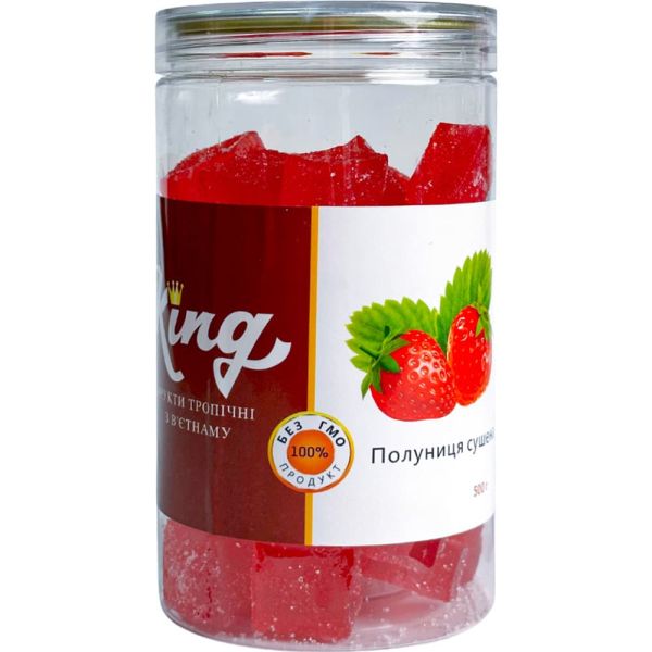 Мармелад "King Nafoods" зі смаком Полуниці, 500г (30 шт/ящ)