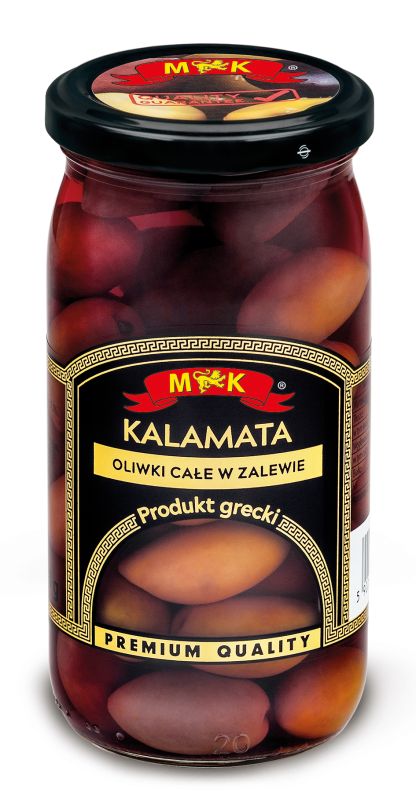 Оливки Каламата "M&K" Kalamata, 350г (6 шт/ящ)