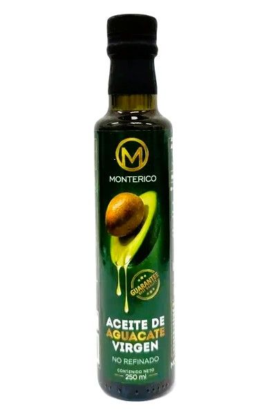 Олія з авокадо нерафінована "Monterico" Extra Virgin Avocado, 250мл (12 шт/ящ)