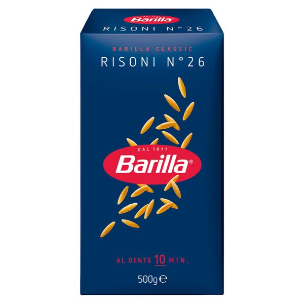 Макарони "BARILLA" №26 Risoni, 500g (16 шт/ящ)