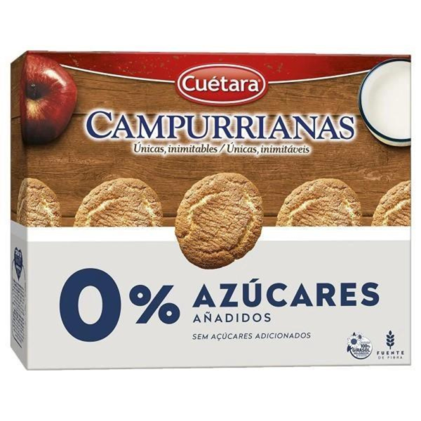 Печиво "Cuetara" Campurrianas без цукру, 320г (8 шт/ящ)
