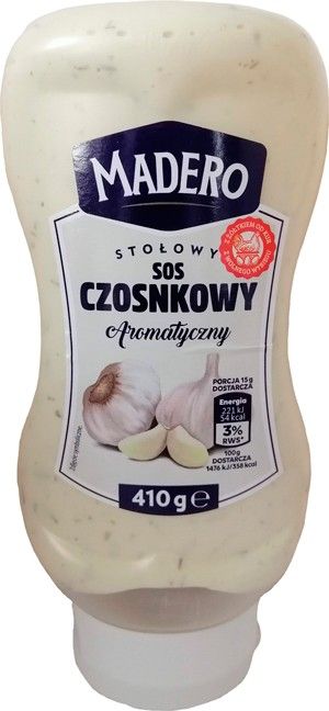 Соус "Madero" часниковий, 410г (15 шт/ящ)