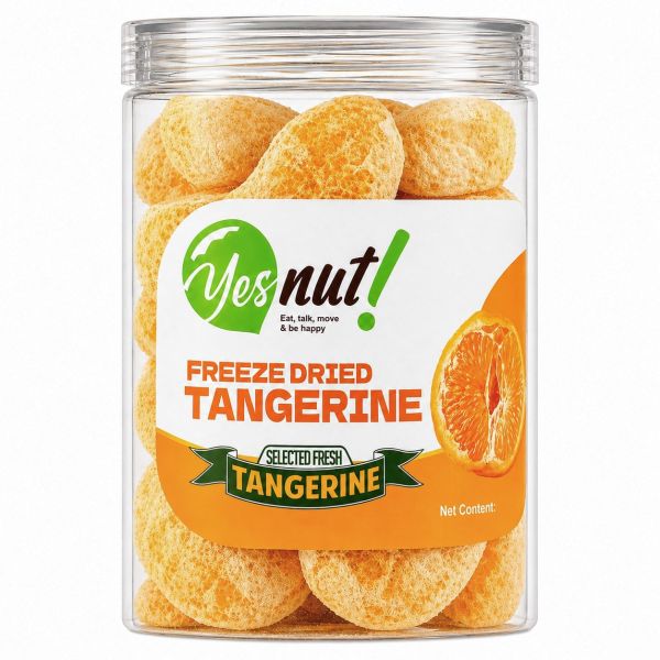 Мандарин сублімований "Yes Nut!" Freeze dried Tangerine, 30g (30 шт/ящ)