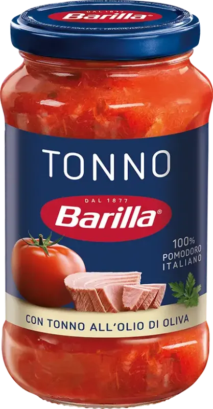 Соус томатний з тунцем "BARILLA" Tonno, 400g (6 шт/ящ)