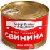 Свинина тушкована "Ходорівський М'ясокомбінат" ДСТУ без глютену, 525г (24 шт/ящ)