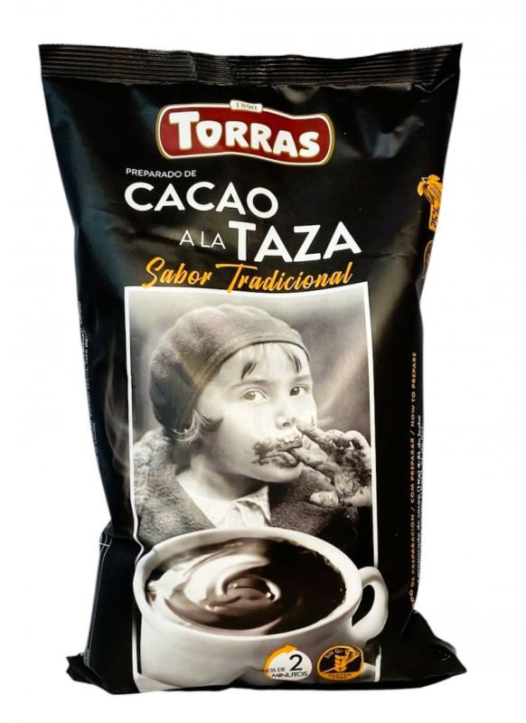 Гарячий шоколад "Torras" без глютену 1кг, Іспанія (6 шт/ящ)