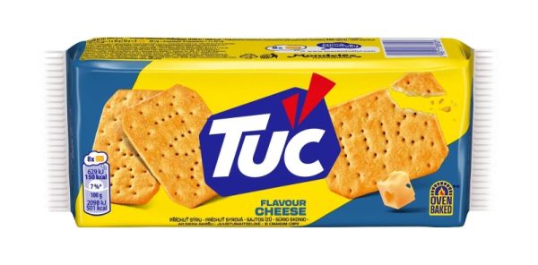 Крекер солений "TUC" Cheese зі смаком сиру, 100g (24 шт/ящ)