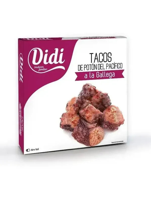 Восьминіг "Didi" Tacos Gallega в соусі Гайега 266г, Іспанія (24 шт/ящ)